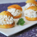 Lionesas rellenas de cangrejo {con y sin gluten}