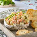 Ensalada de gambitas con salsa tártara