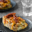 Tostada caliente con atún {con y sin gluten}