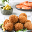 Croquetas de chistorra {con y sin gluten}