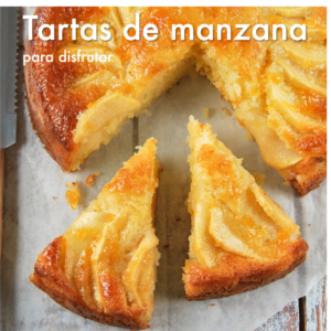 Recetario Tartas de manzana, para disfrutar