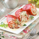 Pimientos del piquillo rellenos de arroz