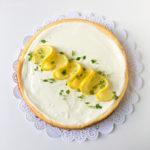 Tarta de queso al limón {con y sin gluten}