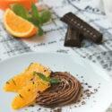 Chocolate trufado con naranja